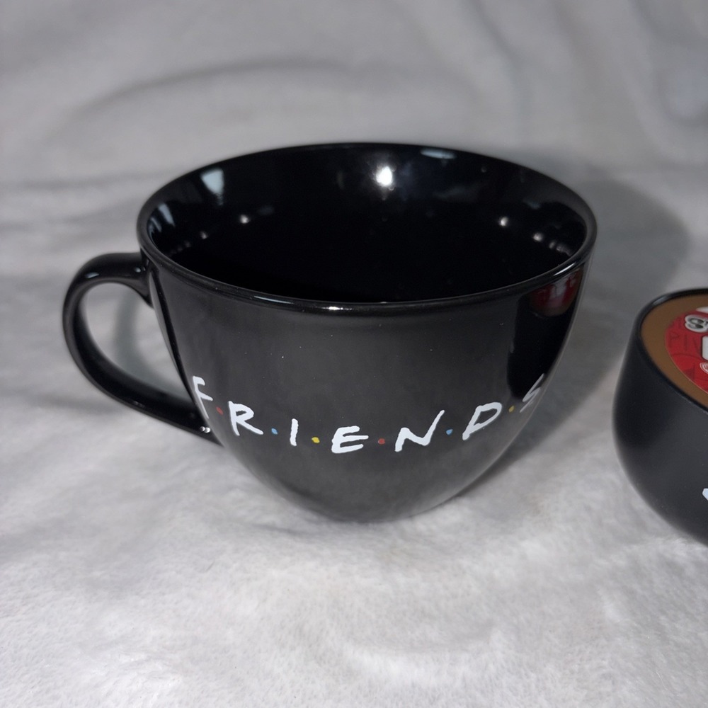 Friends Central Perk 24oz Oversized Ceramic Soup/Coffee Mug Chef Figurine No Box - Picture 5 of 9